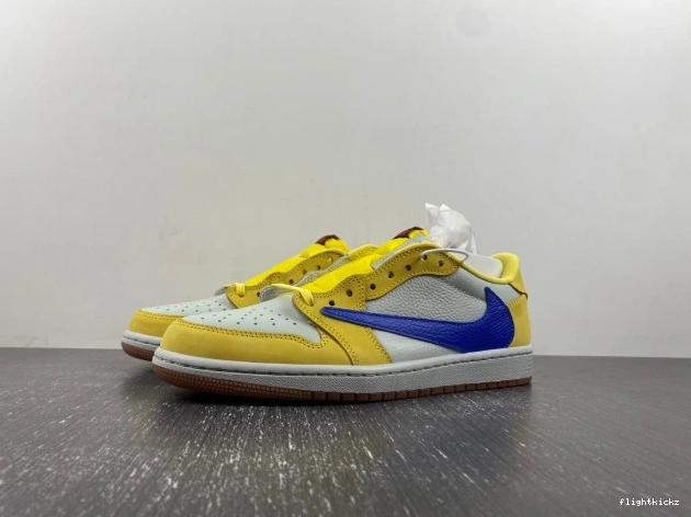 x Jordan Canary Scott OG 1 Travis Low Air DZ4137-700 0921